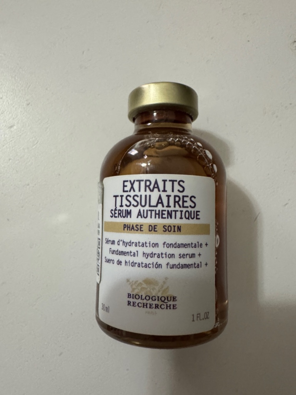 Biologique Recherche Extraits Tissulaires Sérum Authentique - 1 oz. Exp: 01/2028